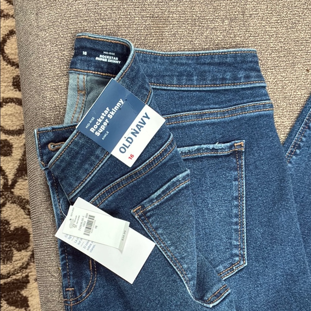 Old Navy Skinny Blue Jeans Versatile Denim